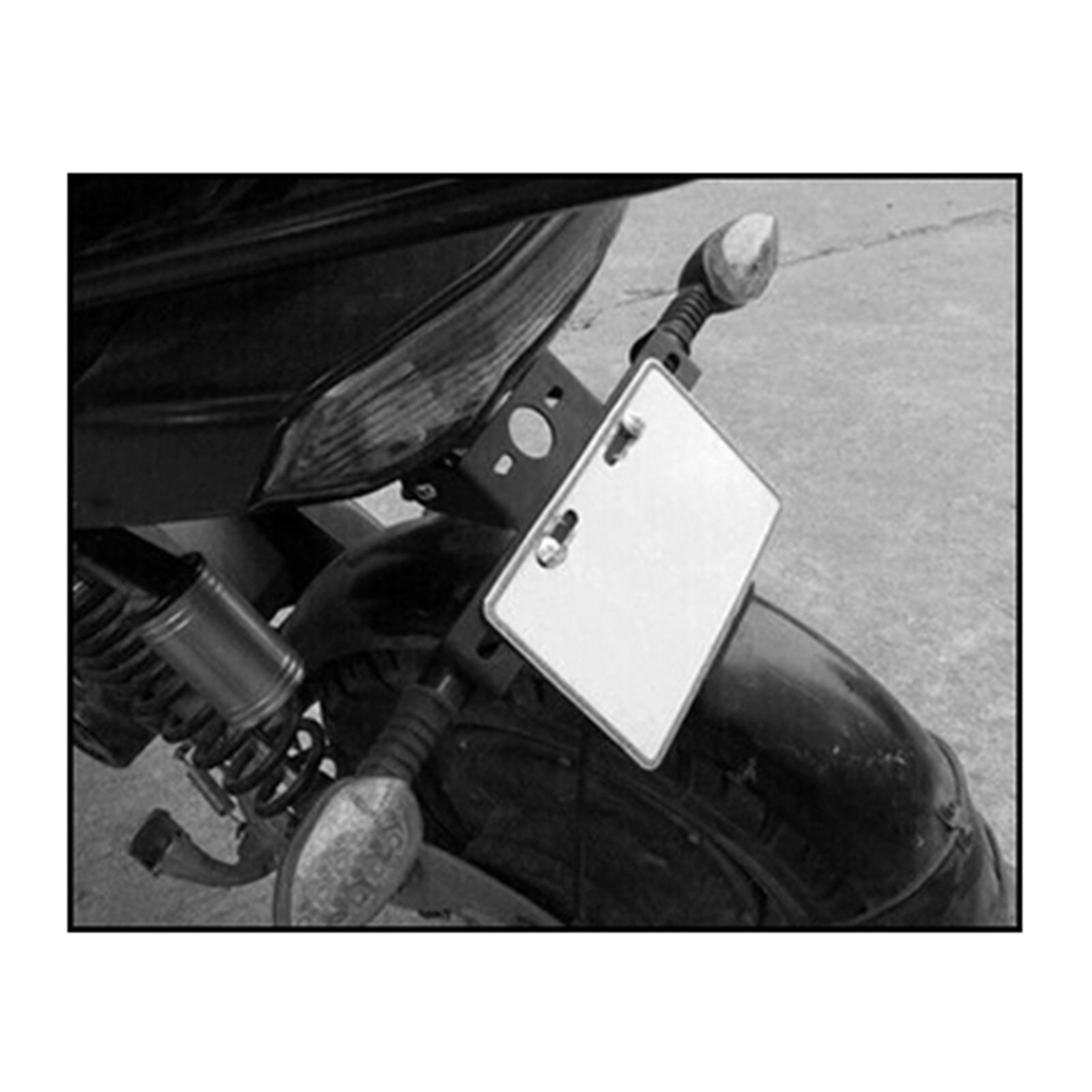 Motorbike licenses plate Bracket Mount Tail Light Holder Accessories