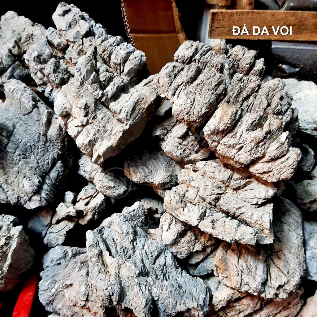 1kg đá Da Voi Trang Trí Bể Cá Thủy Sinh Mang Vẻ Đẹp Tự Nhiên