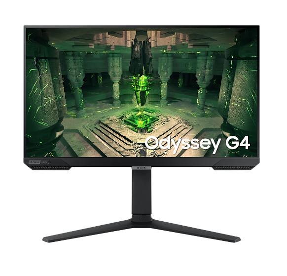 Màn hình máy tính Samsung Gaming Odyssey G4 240Hz IPS LS25BG400EEXXV ( 25 Inch / 1,920 x 1,080 / IPS / 240Hz / DP / HDMI / Audio line out ) - Hàng Chính Hãng