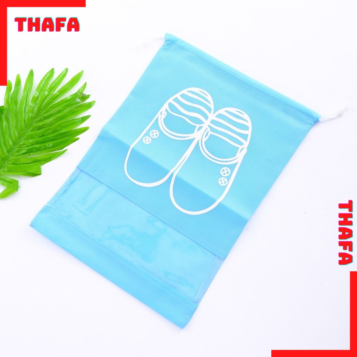 Combo 5 Túi Đựng Giày Dép Túi Xách Chất Liệu Vải Không Dệt Có Dây Rút THAFA Size Lớn