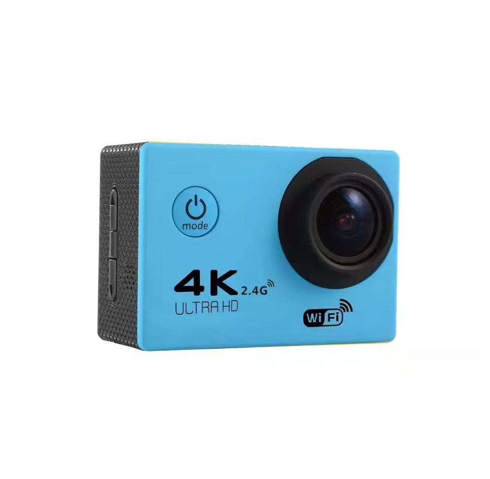Camera hành động 4K/60fps 16MP LCD EIS màn hình kép WiFi Webcam Mũ bảo hiểm thể thao Cam Go Sport