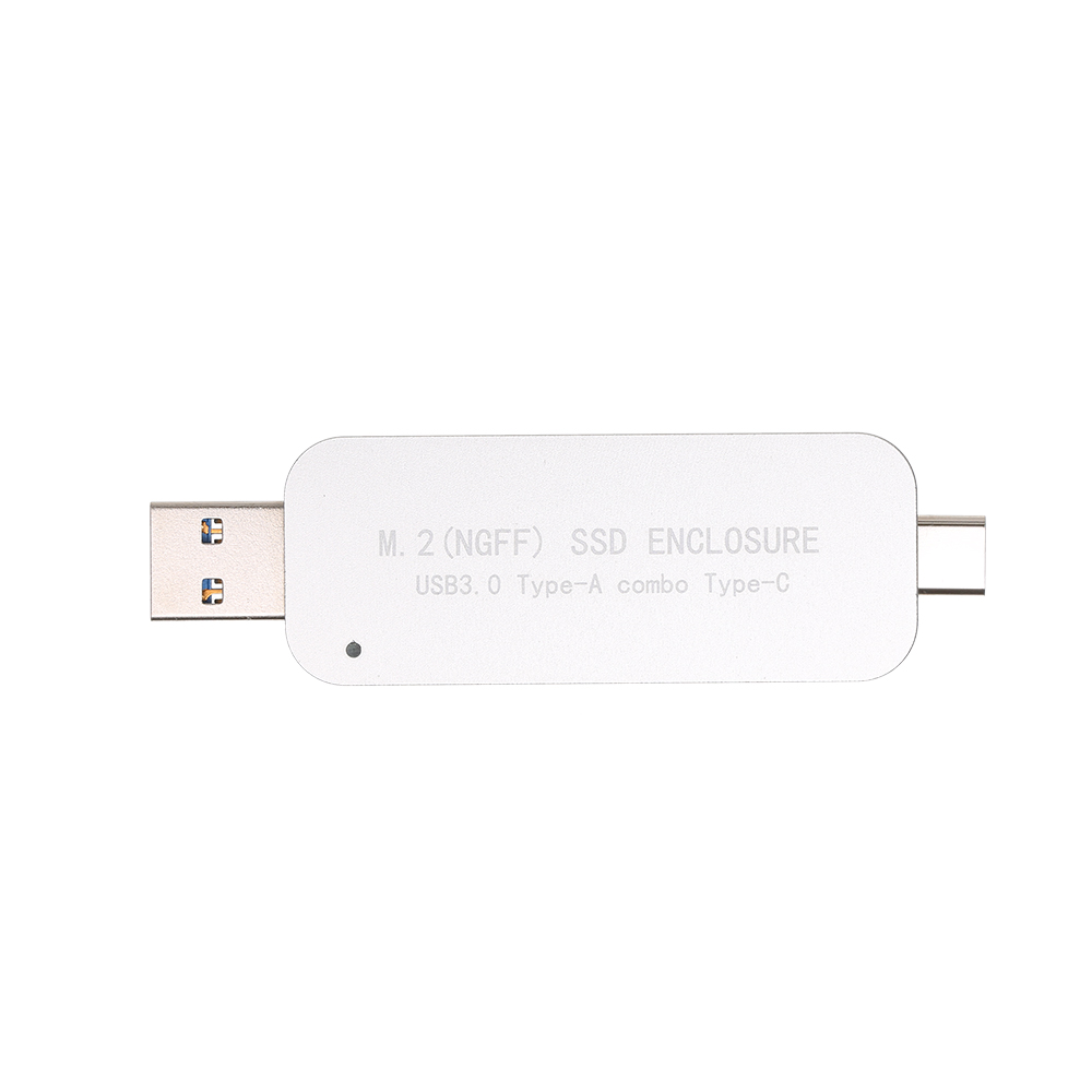 Vỏ bọc SSD Loại A Kết hợp Loại C Hỗ trợ 5Gbps 2230/2242 USB3.0 đến M.2 NGFF