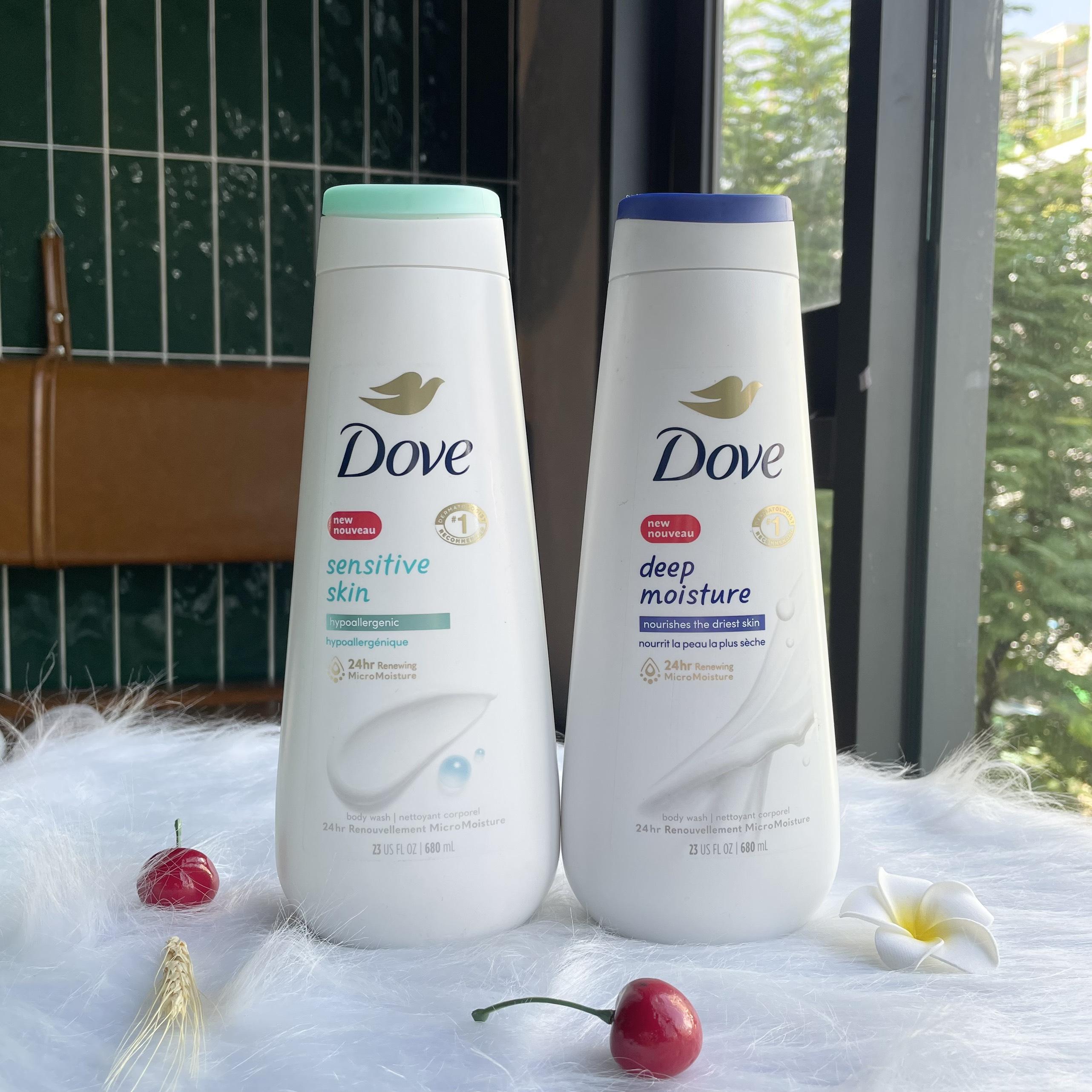 Sữa Tắm Dove Sensitive Body Wash 680 ML Hàng Nhập Mỹ Cho Da Nhạy