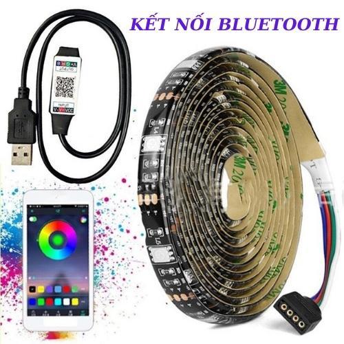 Đèn led tiktok, 16 triệu màu, điềukhiển app, dây led bọc silicon chống nước,, decor trang trí phòng