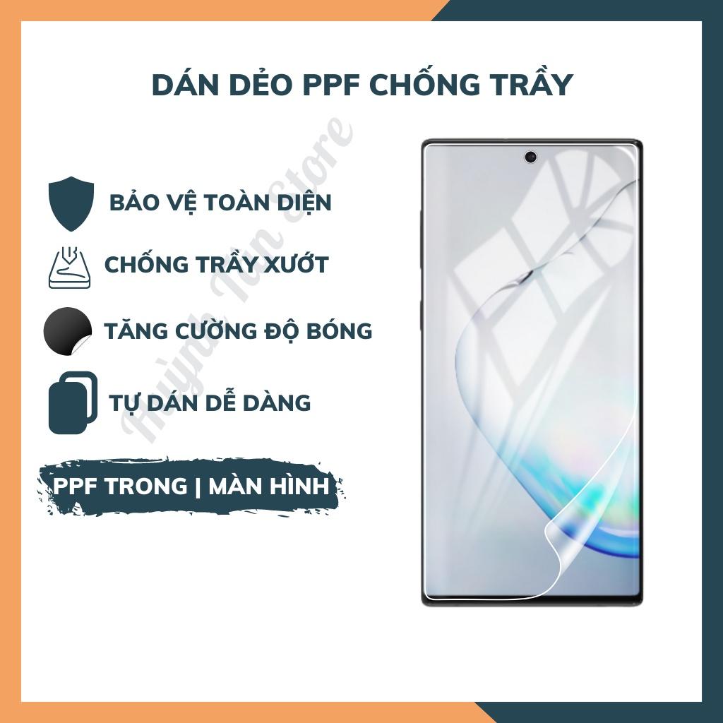 Dán dẻo PPF Note 10, Note 10 Plus trong suốt hoặc nhám , chống trầy xướt, giữ nguyên vẻ đẹp