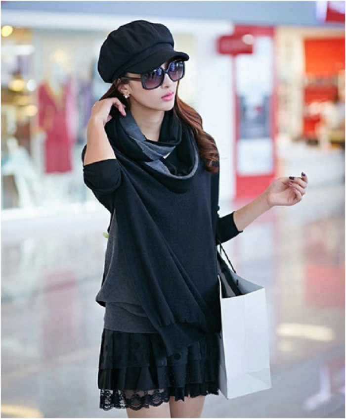 Mũ bê rê có vành phong cách Hàn nón nồi nỉ thời trang