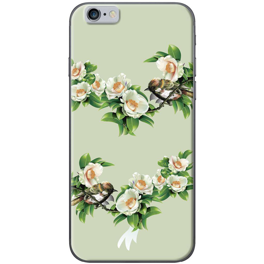 Ốp Lưng Dành Cho iPhone 6/ 6S Và iPhone 6 Plus/ 6S Plus - 2 Chú Chim Hoa Cúc