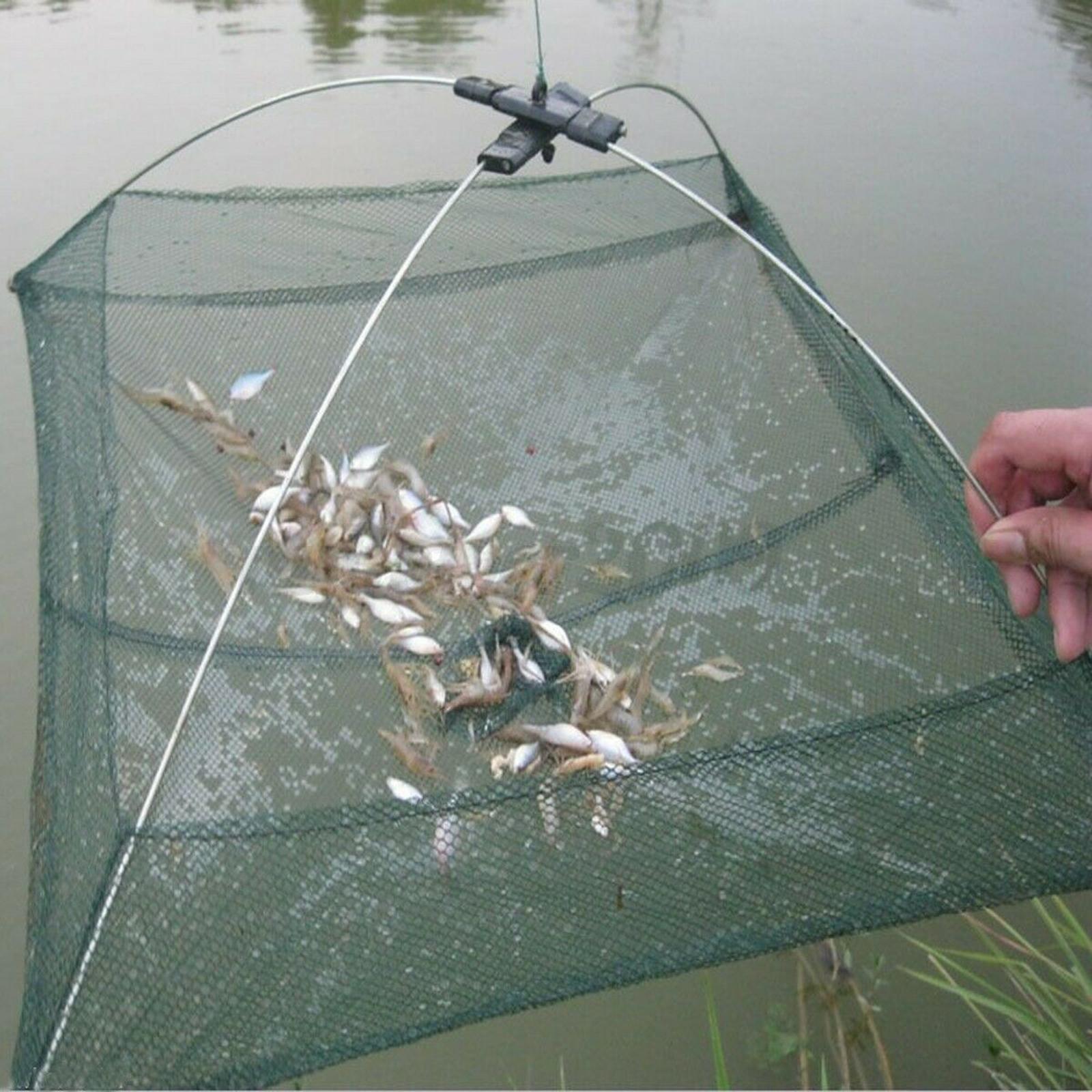Fishing Foldable Mesh Baits  Umbrella Cast    Net Cage