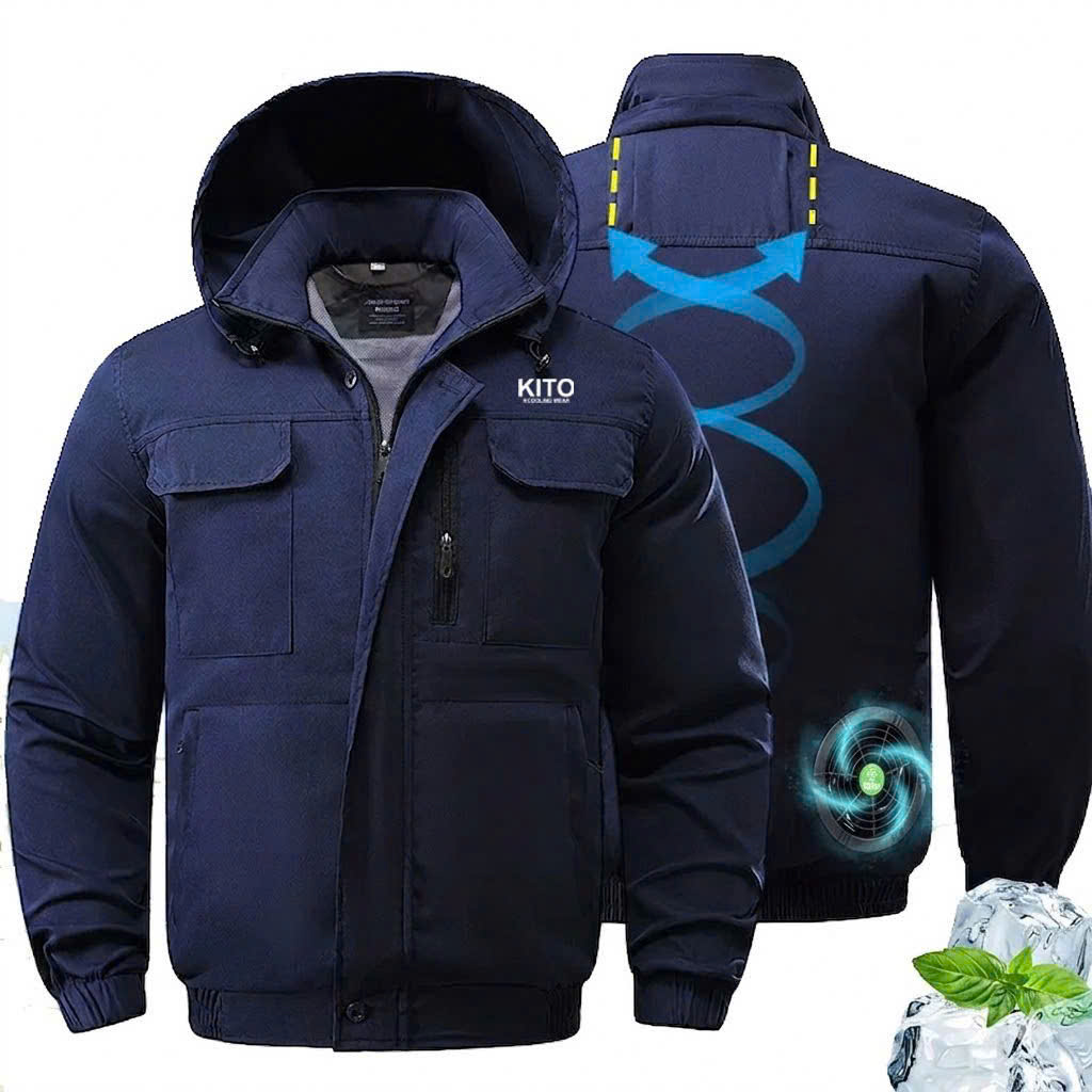 Bộ áo điều hòa KITO NEWPRO KT10 thế hệ mới nhất 2026 quạt 24V siêu bên ,chống chai ,chống phồng