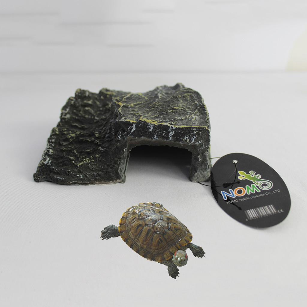 Reptile Vivarium Decoration Terrarium DIY Landscaping Ornament Basking Rock