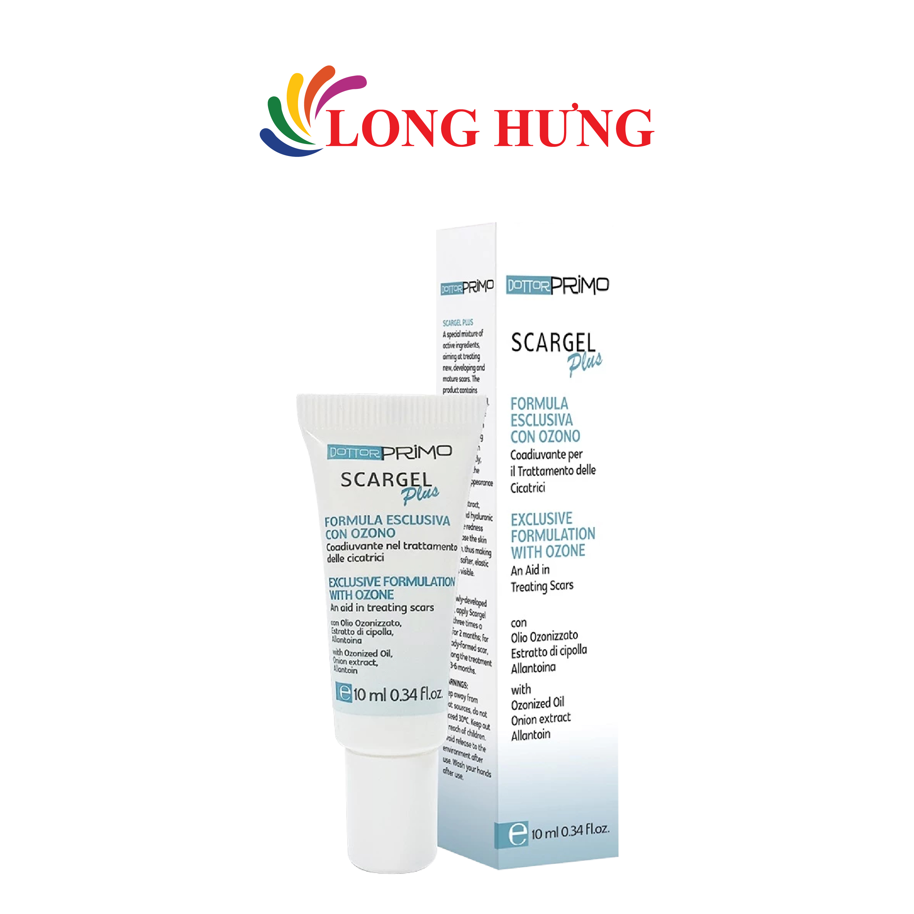 Kem bôi hỗ trợ mờ sẹo DottorPrimo Scargel Plus (10ml/20ml) - Hàng chính hãng