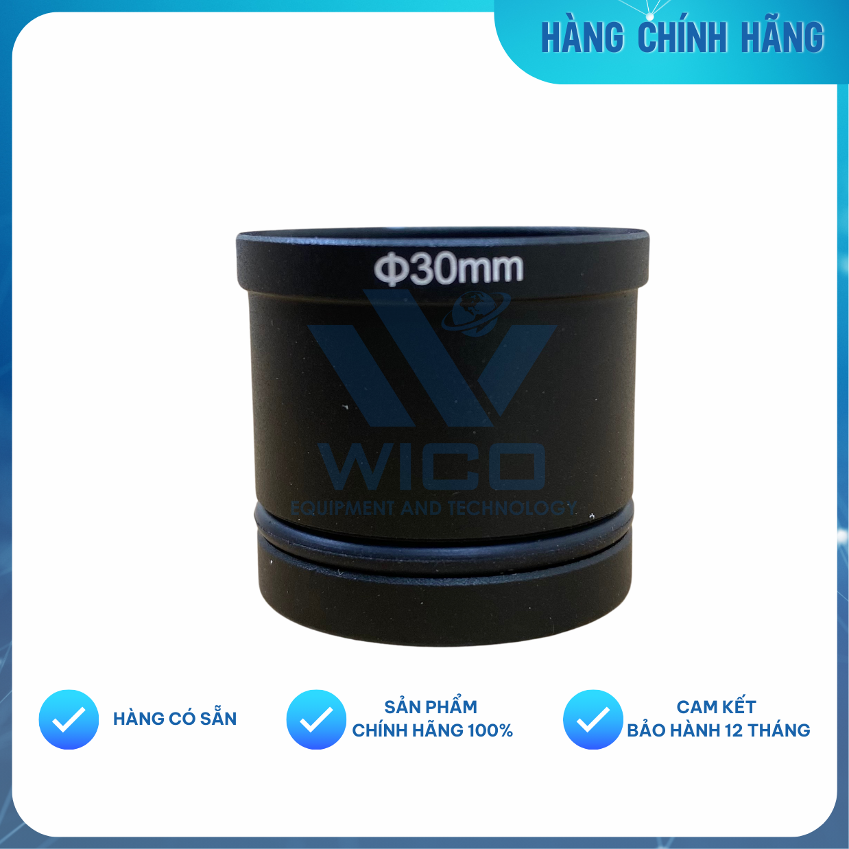 Bộ Ống Kính 0.5x Chuyên Dụng Cho Camera Kết Nối Kính Hiển Vi - Hàng Chính Hãng