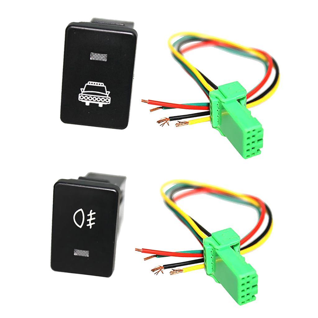 Headlight & Fog Light Push  LED For