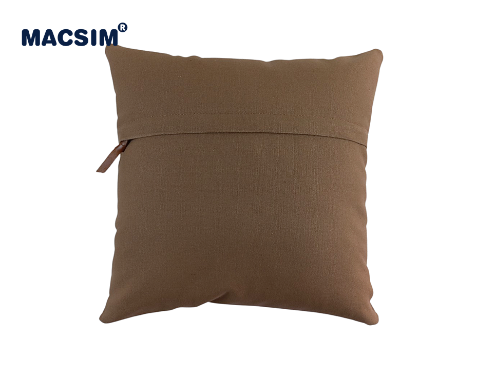 Gối tựa lưng, tựa đầu đa năng, gối sofa cao cấp Macsim kích thước 40cm x 40cm màu vàng