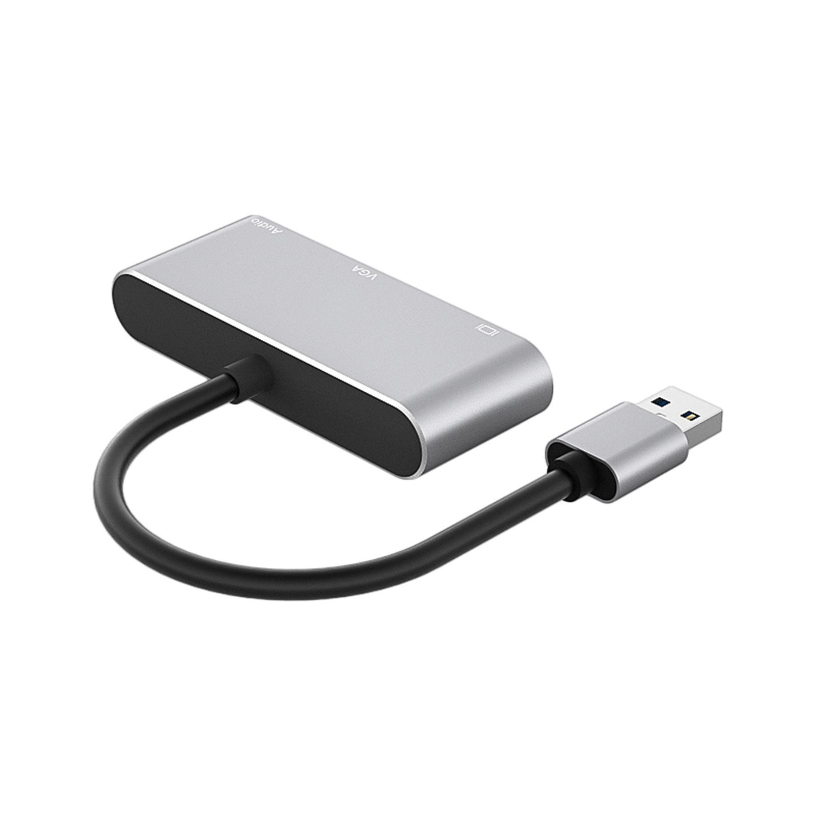 USB 3.0 to  VGA Adapter with Audio Output 1080P for Laptop PC