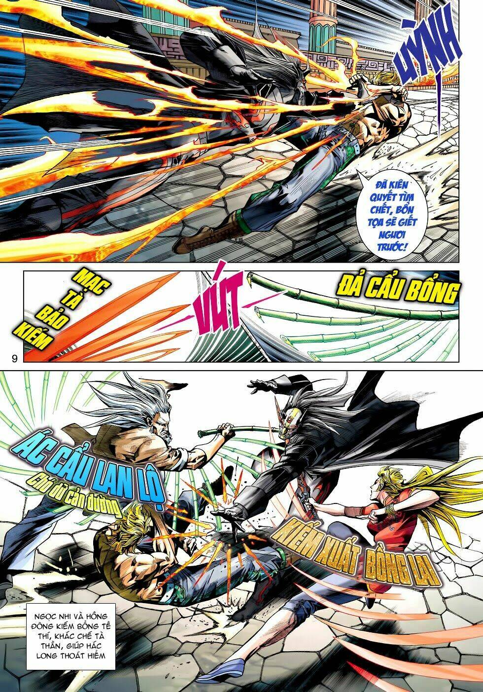 tân tác long hổ môn chapter 458 9