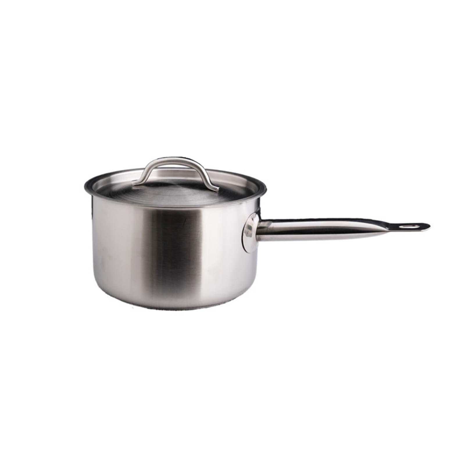Stainless Steel Small Pot Milk Soup Pan for Home Kitchen Restaurant Gravies