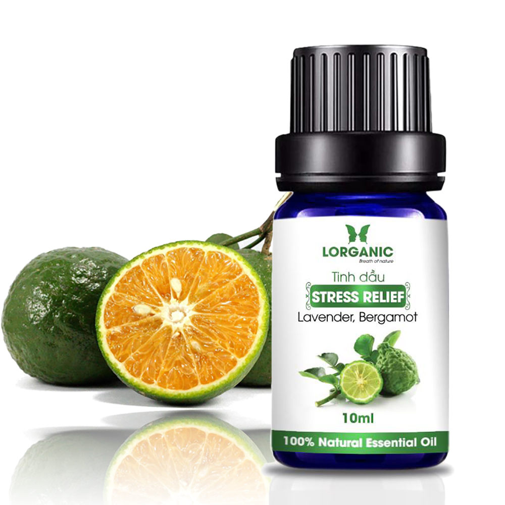 Combo Tinh Dầu Hợp Hương Lorganic: Tress Relife Thư Giãn + Sensual Gợi Cảm