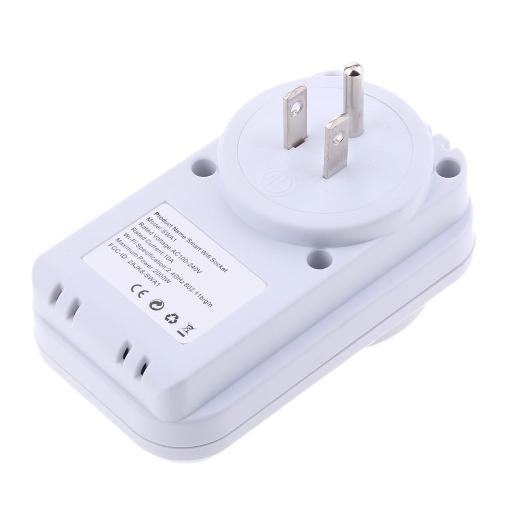 WiFi Wireless Remote Control Smart Power Socket for Smartphone US Plug