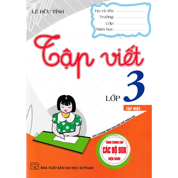 Tập Viết Lớp 3 - Tập 1