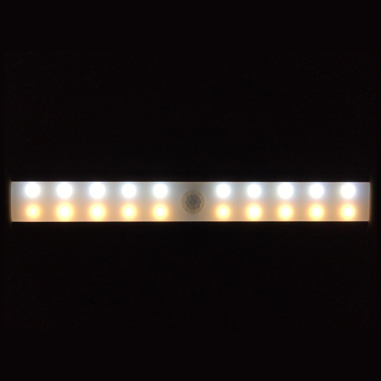 Đèn led cảm biến cho tủ quần áo với 20 đèn LED siêu sáng,kích thước nhỏ gọn,Có thể sạc lại USB