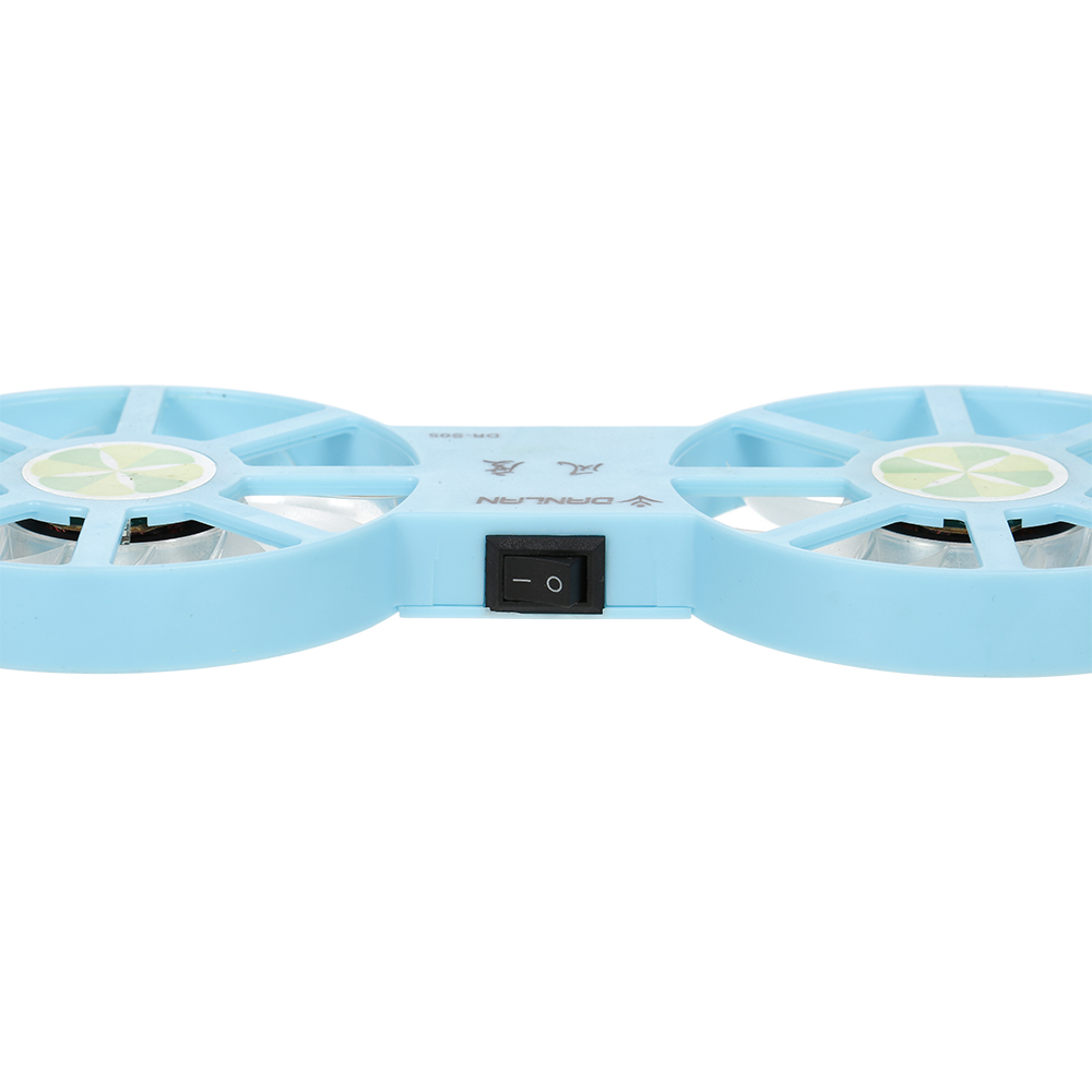 Tấm Làm Mát Máy Tính Xách Tay DR-S05 USB Với Quạt Đế Đôi, Màu Xanh Lam