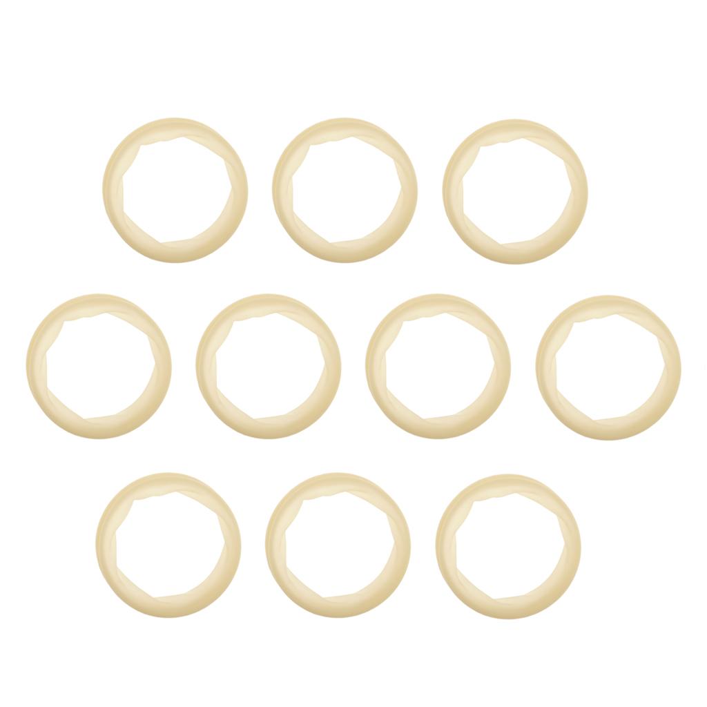 Bulk Lot of 10pcs Soft O Shape Oral Disposable Mouth Gag Kit Sterile Rubber Dam Cheek Lip Retractor Expanders Opener Set White