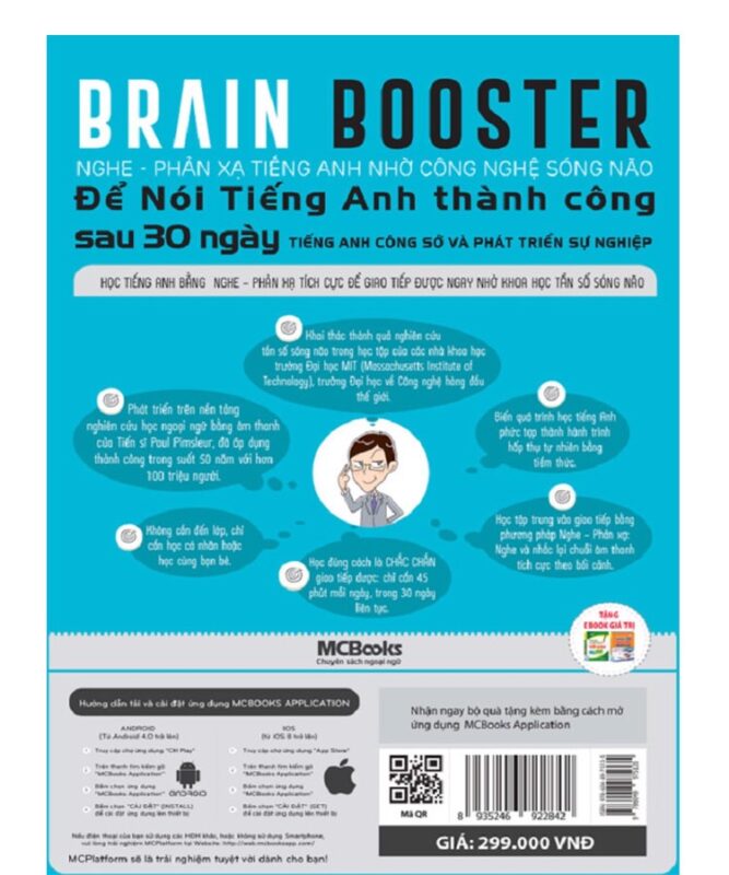 Brain Booster - Nghe Phản Xạ Tiếng Anh Nhờ Công Nghệ Sóng Não Để Nói Tiếng Anh Thành Công Sau 30 Ngày - Tiếng Anh Công Sở Và Phát Triển Sự Nghiệp