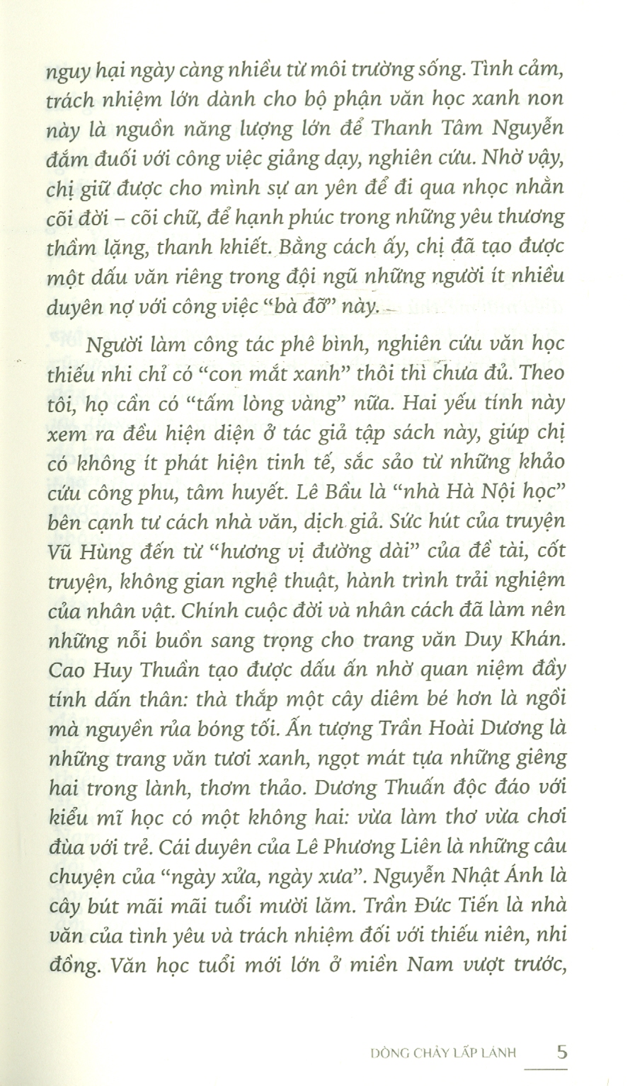 Dòng Chảy Lấp Lánh