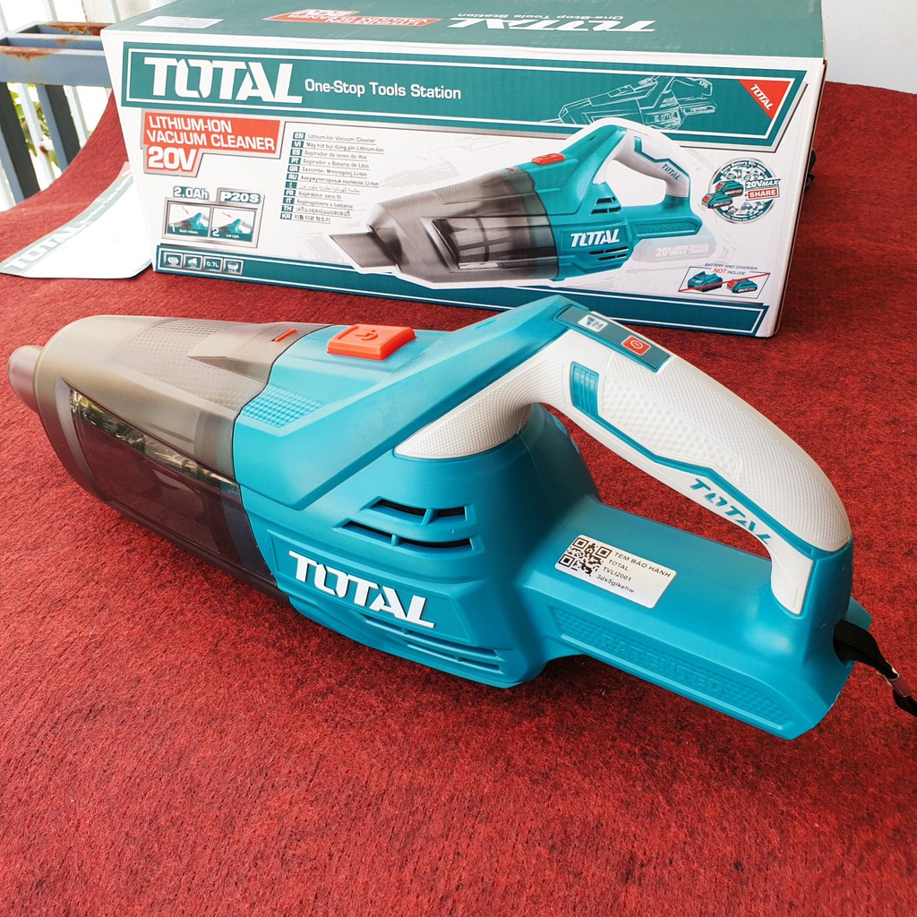Máy hút bụi dùng pin TOTAL TVLI2001PX