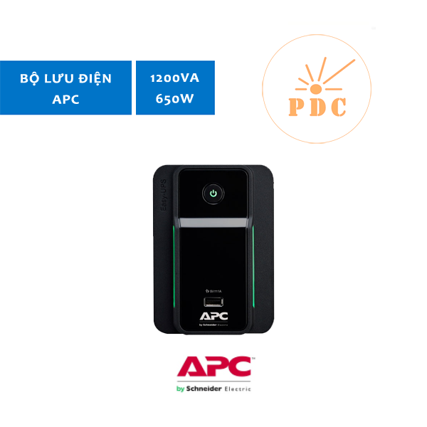 Bộ lưu điện APC BVX1200LI-MS Easy UPS 1200VA - Hàng Chính Hãng