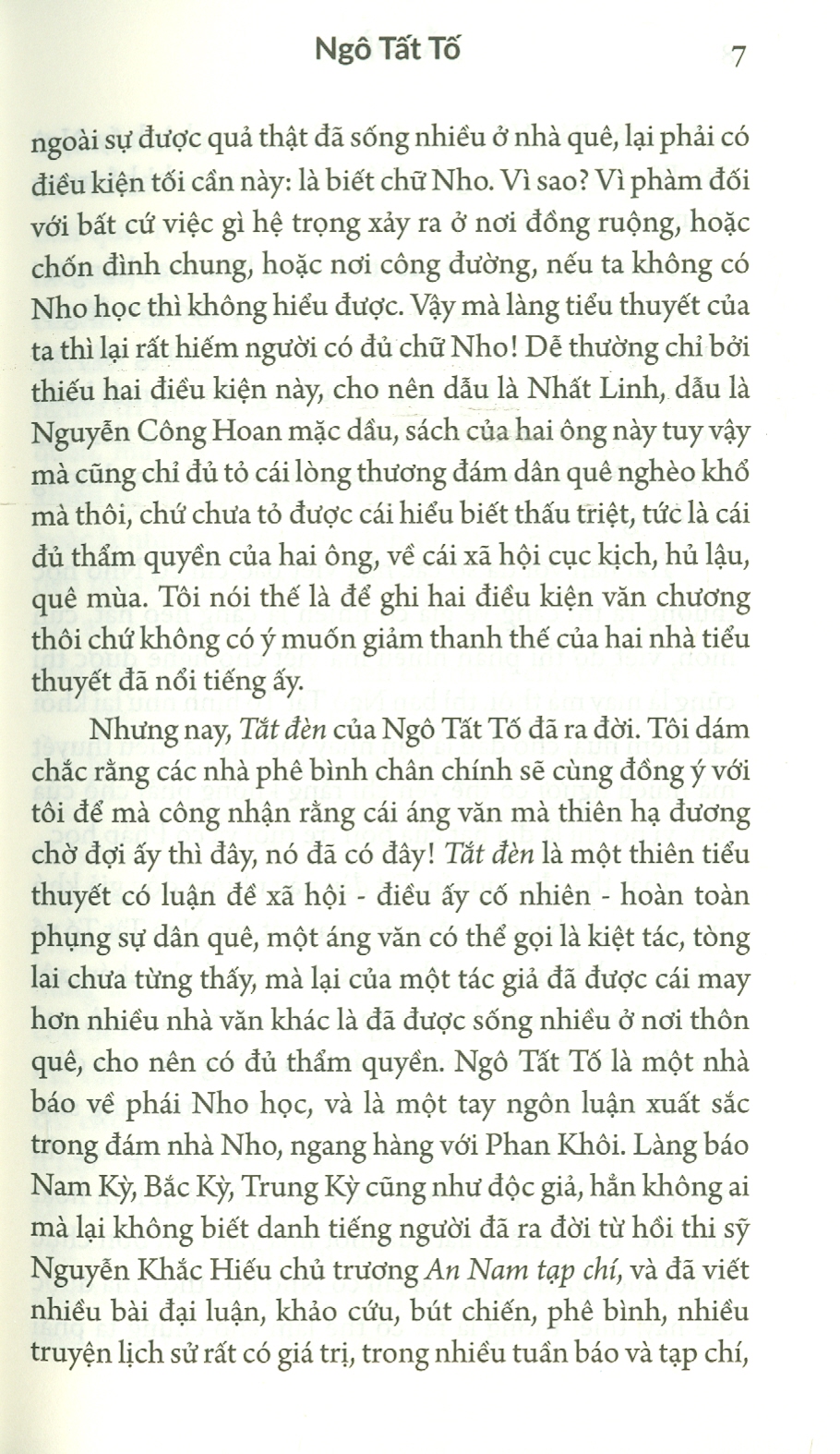 Danh Tác Việt Nam - Tắt Đèn (Tái bản 2022)