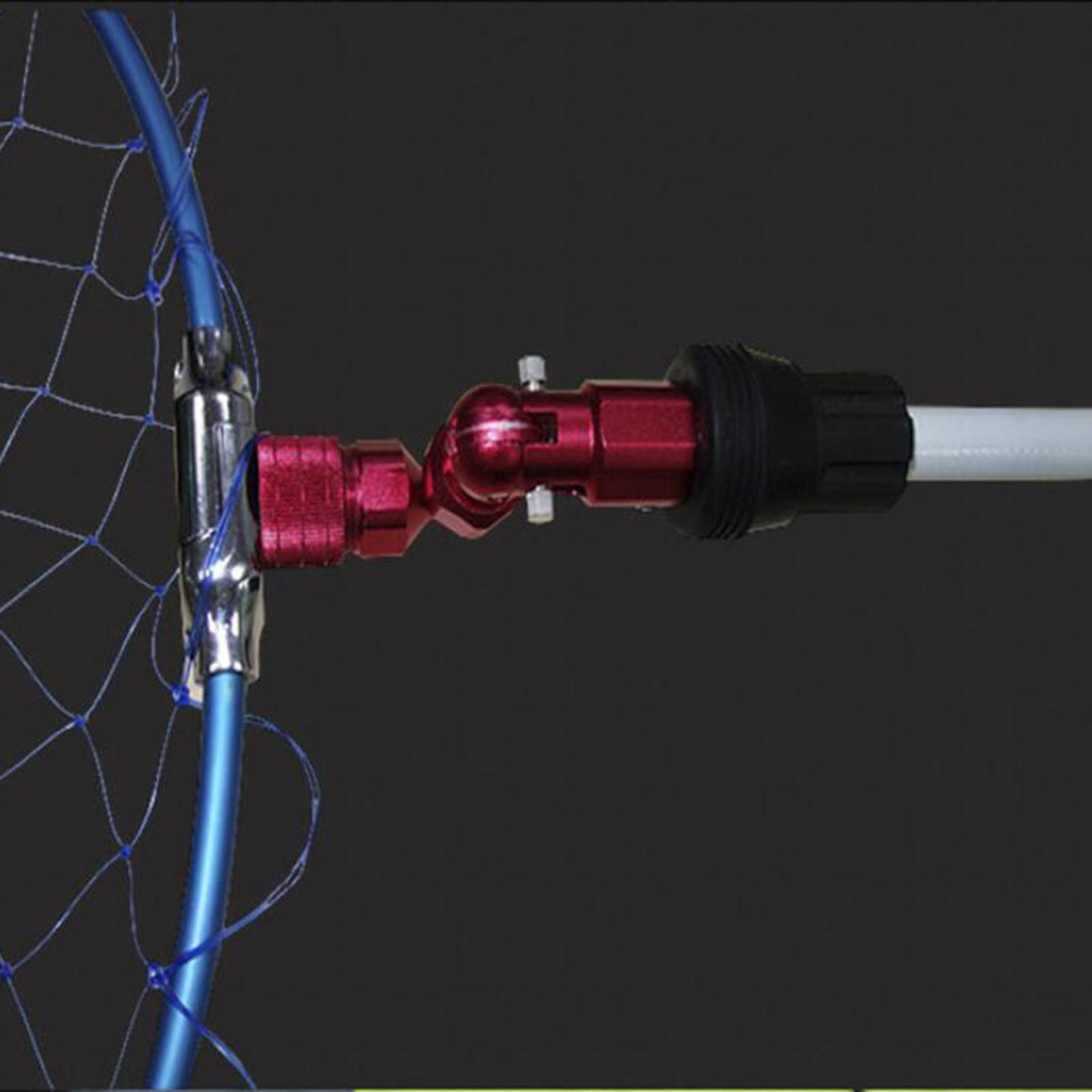 Metal Landing  Folding Tool Joint Fishing Connector 12mm Red