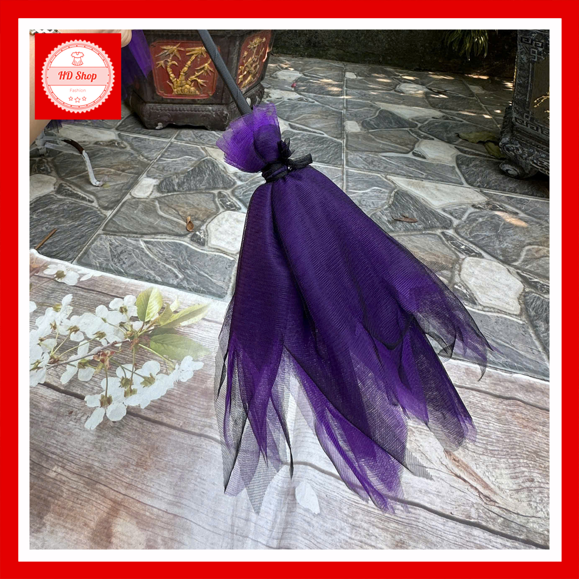 Chổi phù thủy Halloween cho bé