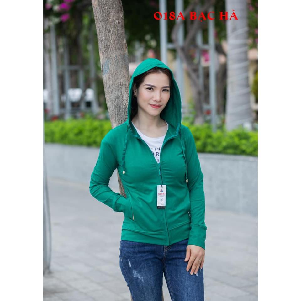 SIZE XL-XXL- Áo khoác thun nữ 10 màu - thun cotton lạnh