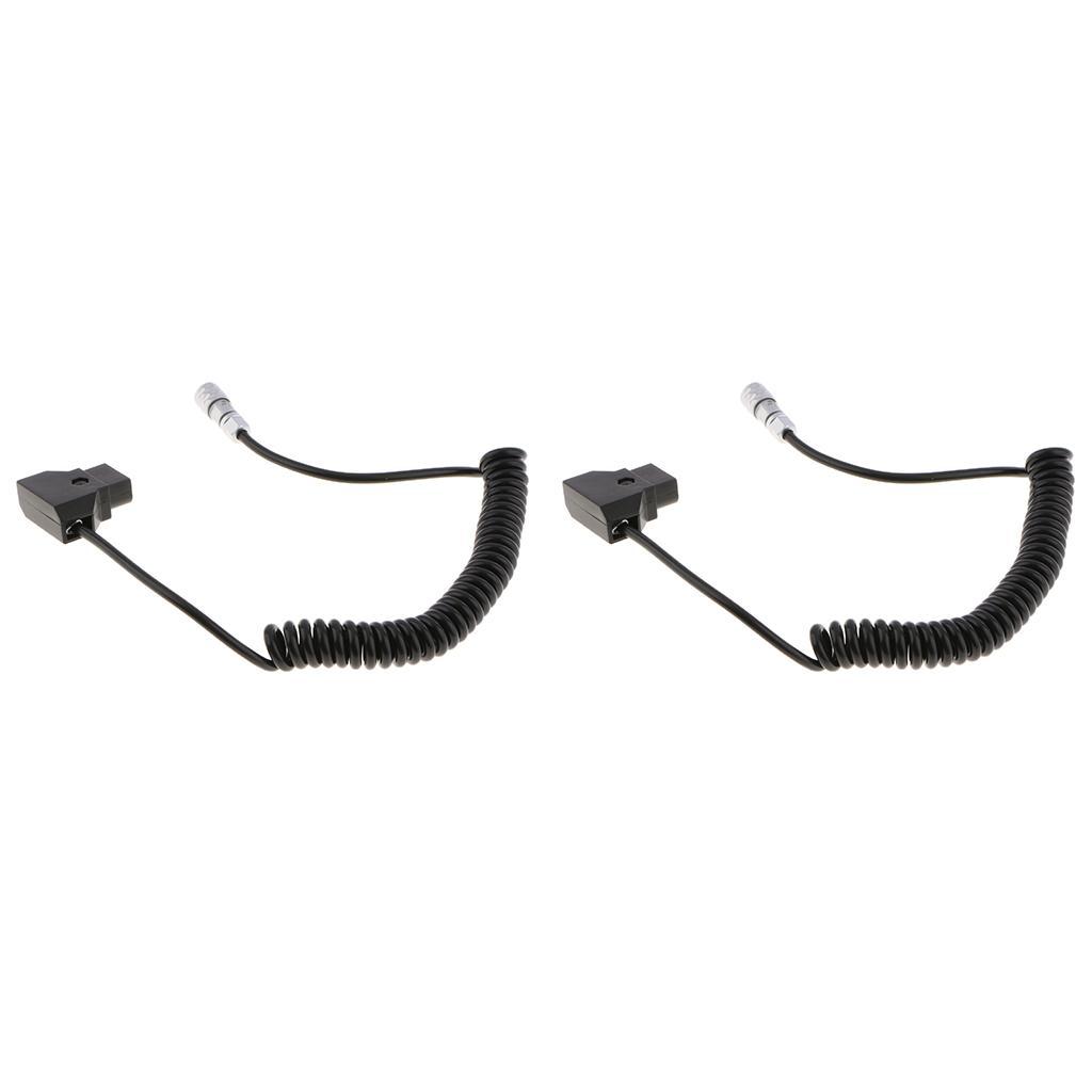 2pcs D-tap Power Adapter Cable for BMPCC  Pocket Cinema Camera 4k
