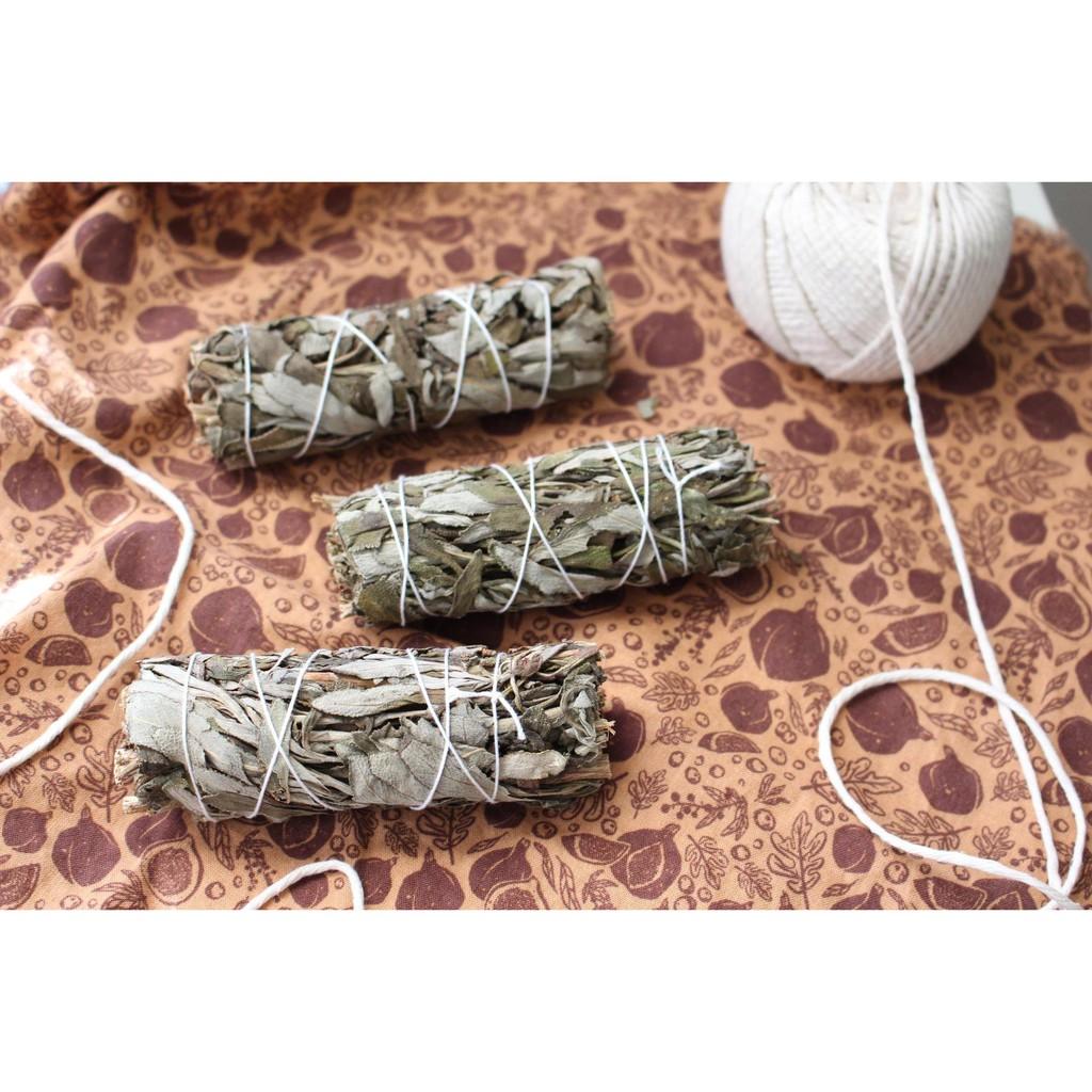 XÔ LIÊN KẾT Xoá bỏ mọi tiêu cực, kêu gọi sự bảo vệ và giữ vững tâm lý (White Sage mix Yerba Santa)