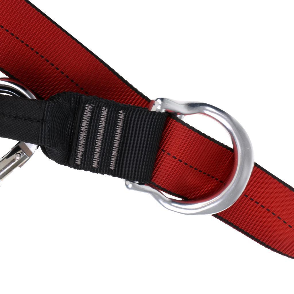 Professional Shoulder Strap for Climbing Seat Harness with 60cm Fall Protection Rope