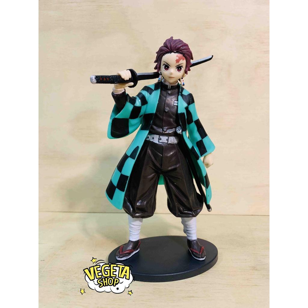 Mô hình Kimetsu No Yaiba - Mô hình thanh gươm diệt quỷ - Kamado Tanjiro - Tanjirou - Cao 16cm