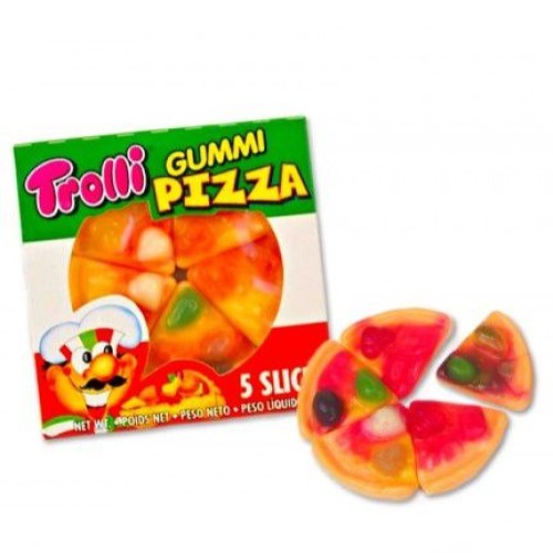 Hộp 48 gói Kẹo dẻo Trolli Pizza 744gr (48 gói x15.5gr)