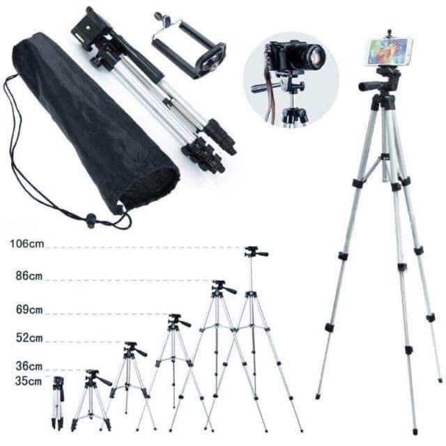 Gậy Chụp Ảnh 3 Chân Tripod 3110 Suport Topstore ,Tripod Điện Thoại, Giá Đỡ, Gậy Chụp Ảnh 3 Chân | Cây Chụp Hình Tự Sướng