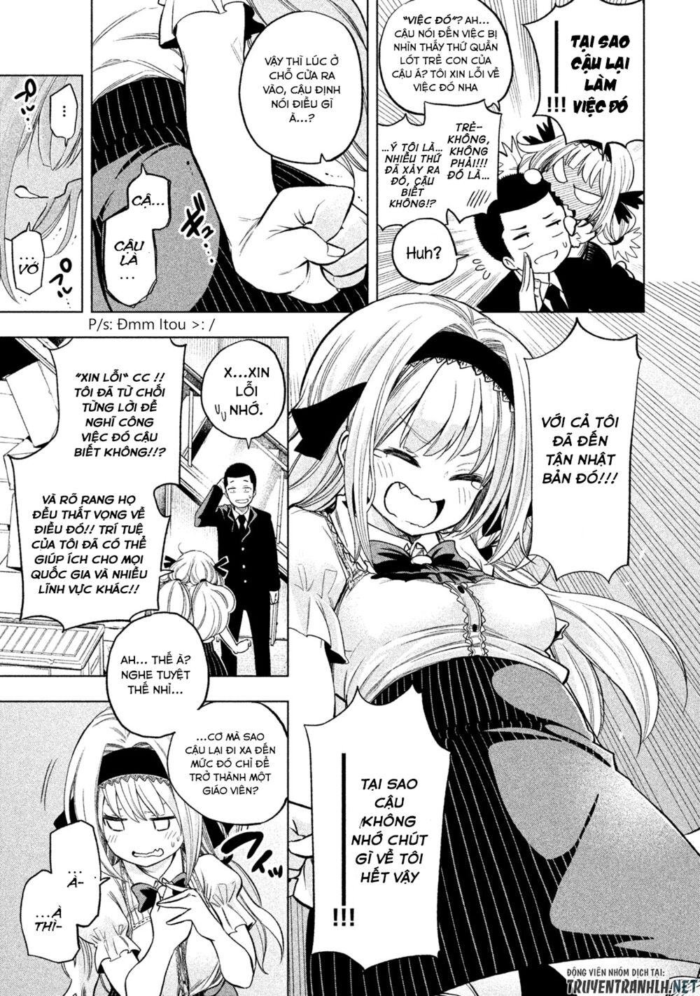 thế quái nào cô giáo lại ở đây!? chapter 41 18