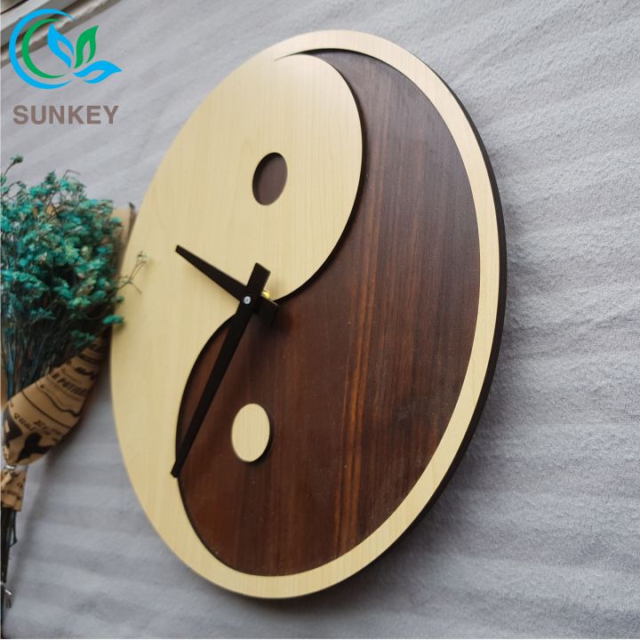 Đồng Hồ Treo Tường Trang Trí - Đường Kính 30cm - Kim Trôi - Trang Trí Tường, Nhà Cửa
