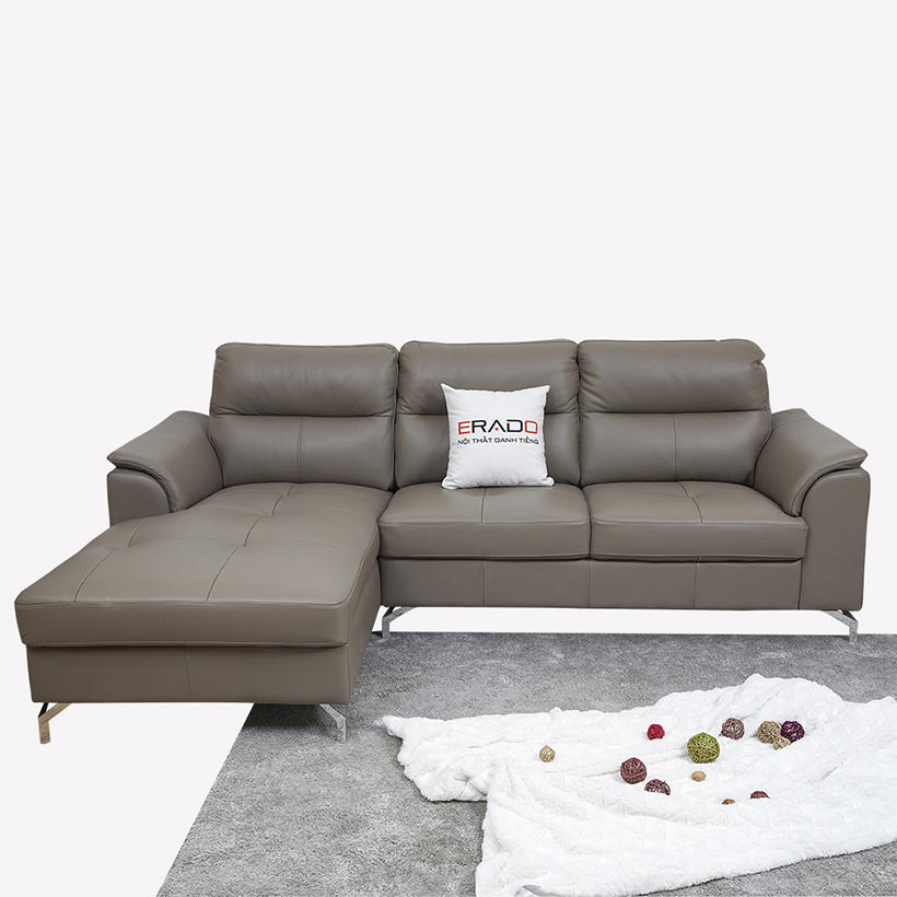 Sofa da thật Malaysia mã SNK65-601A