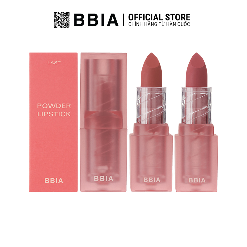 Son thỏi Bbia Last Powder Lipstick Classy Edition (2 màu) 3.5g