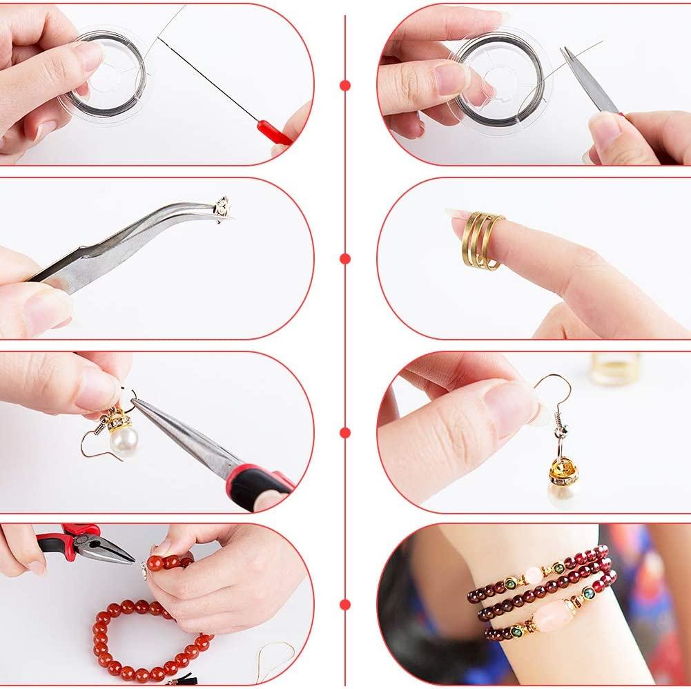 Bộ dụng cụ làm trang sức 17 chiếc và 750 chiếc và Kìm trang sức để làm trang sức