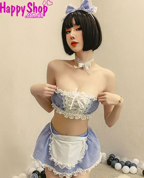 Cosplay hầu gái đáng yêu