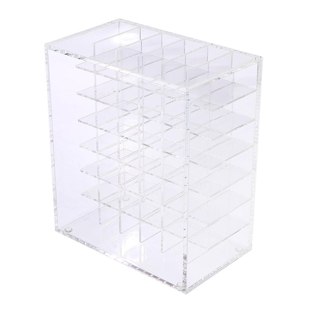 42 Grids Lip Gloss Makeup Cosmetics Lipstick Storage Display Stand Organizer