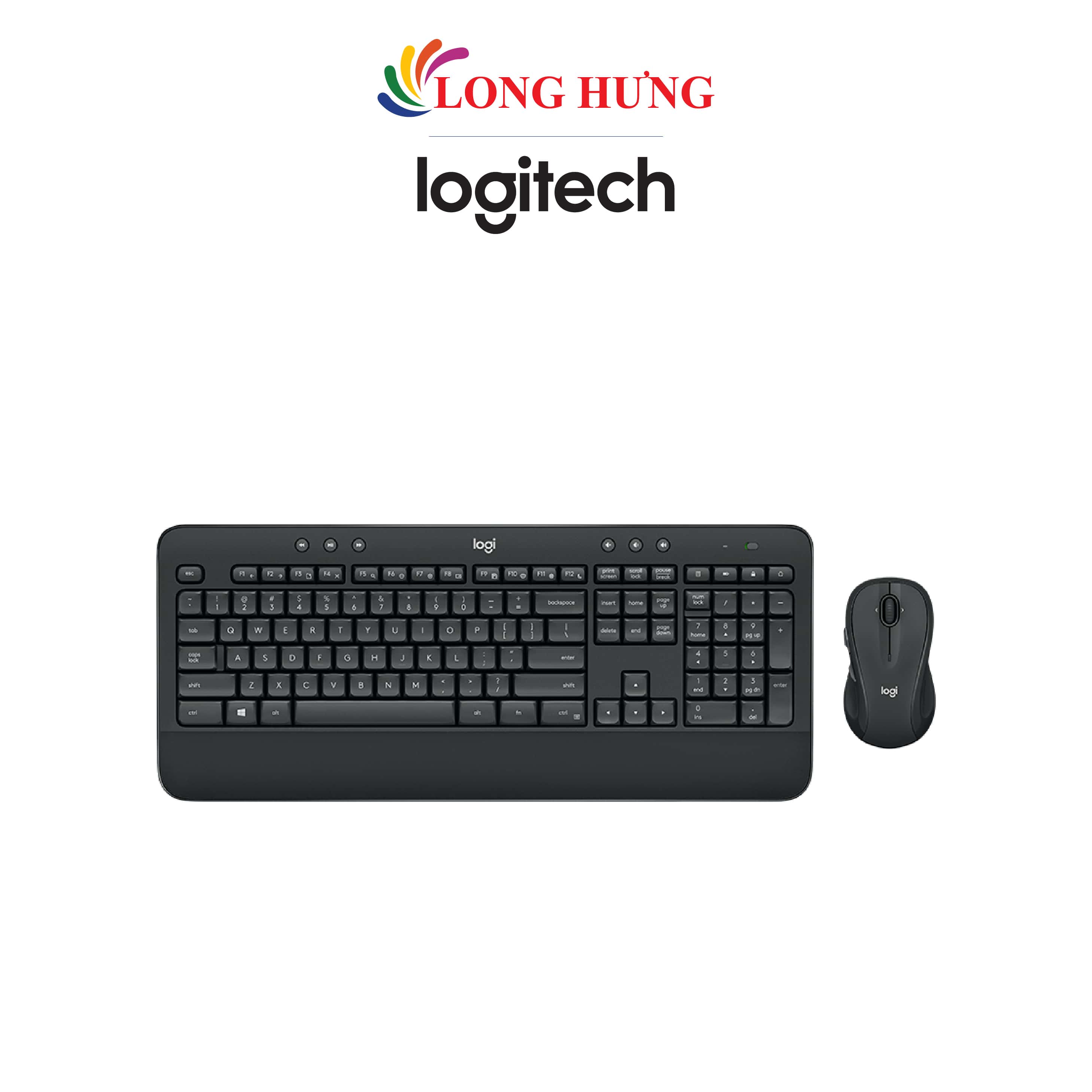 Combo Chuột và bàn phím không dây Logitech MK545 - Hàng chính hãng