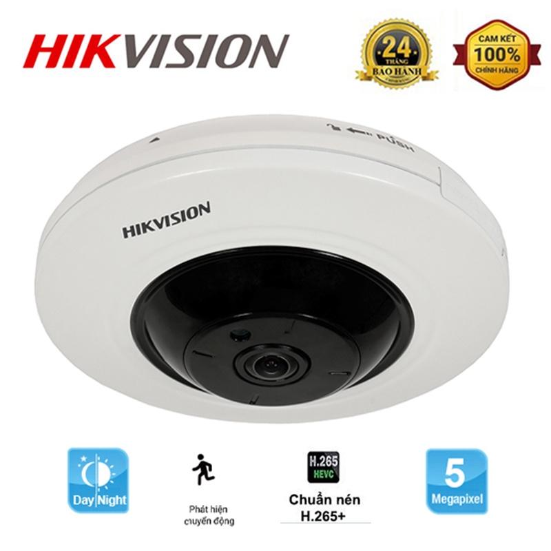 Camera IP Bán Cầu HIKVISION Fisheye DS-2CD2955FWD-I Hồng Ngoại 5MP - Hàng Chính Hãng